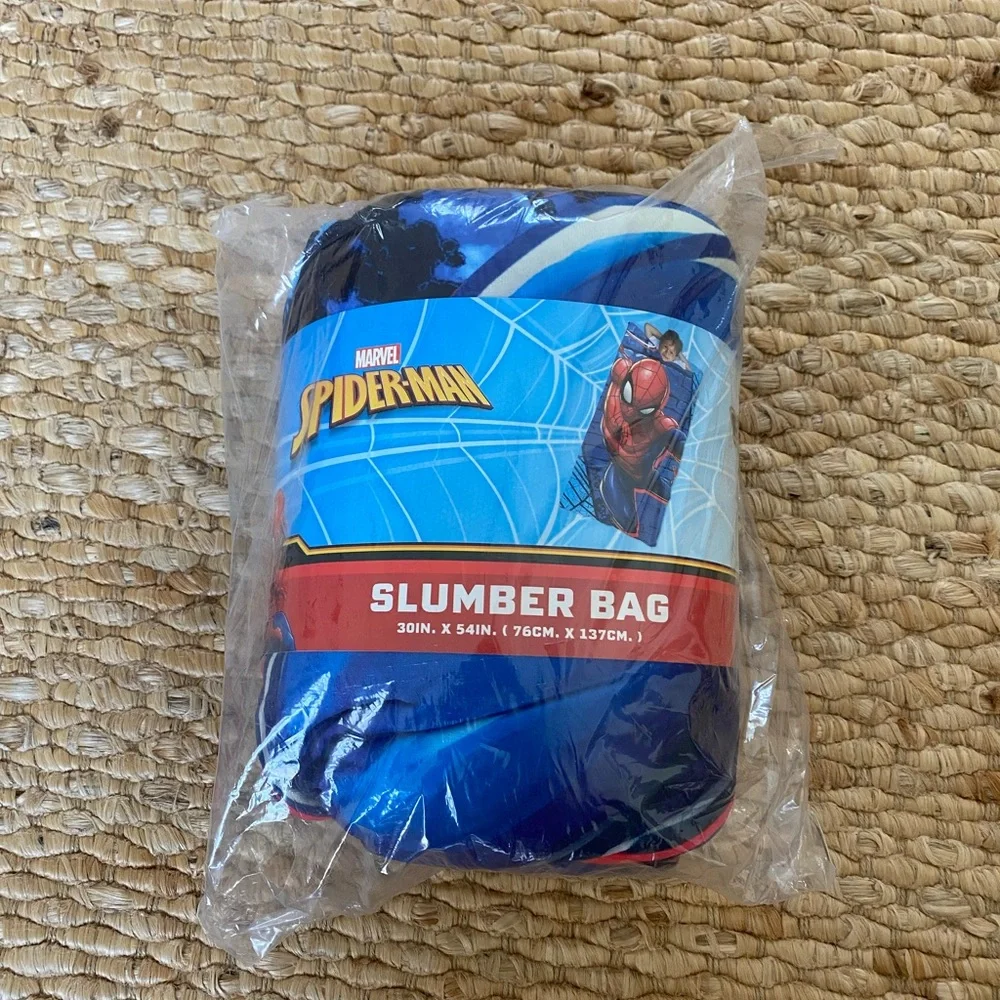 NWT Spiderman Sleeping Bag - Picture 1 of 2